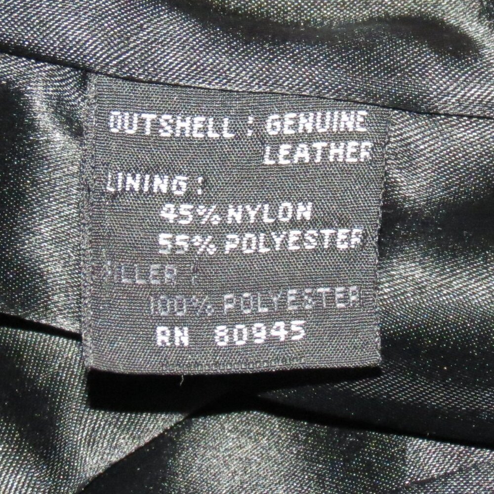 Soft Lambskin Black Leather Jacket Women's Size XS - Picture 5 of 5